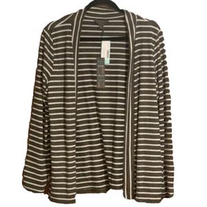 Mix by 41 Hawthorn olive green striped cardigan